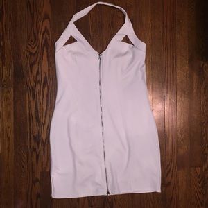 Fab white halter dress